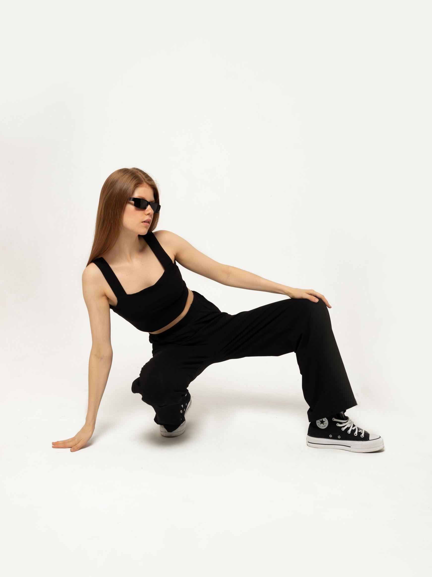 Костюм женский брюки и топ 5